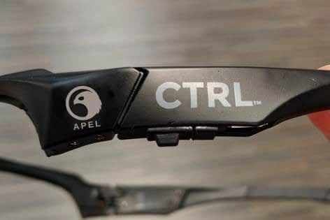 Figure 29.APEL name permanently marked on eye gear frame.